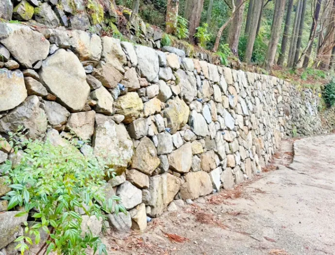 野面積み（のづらづみ）画像