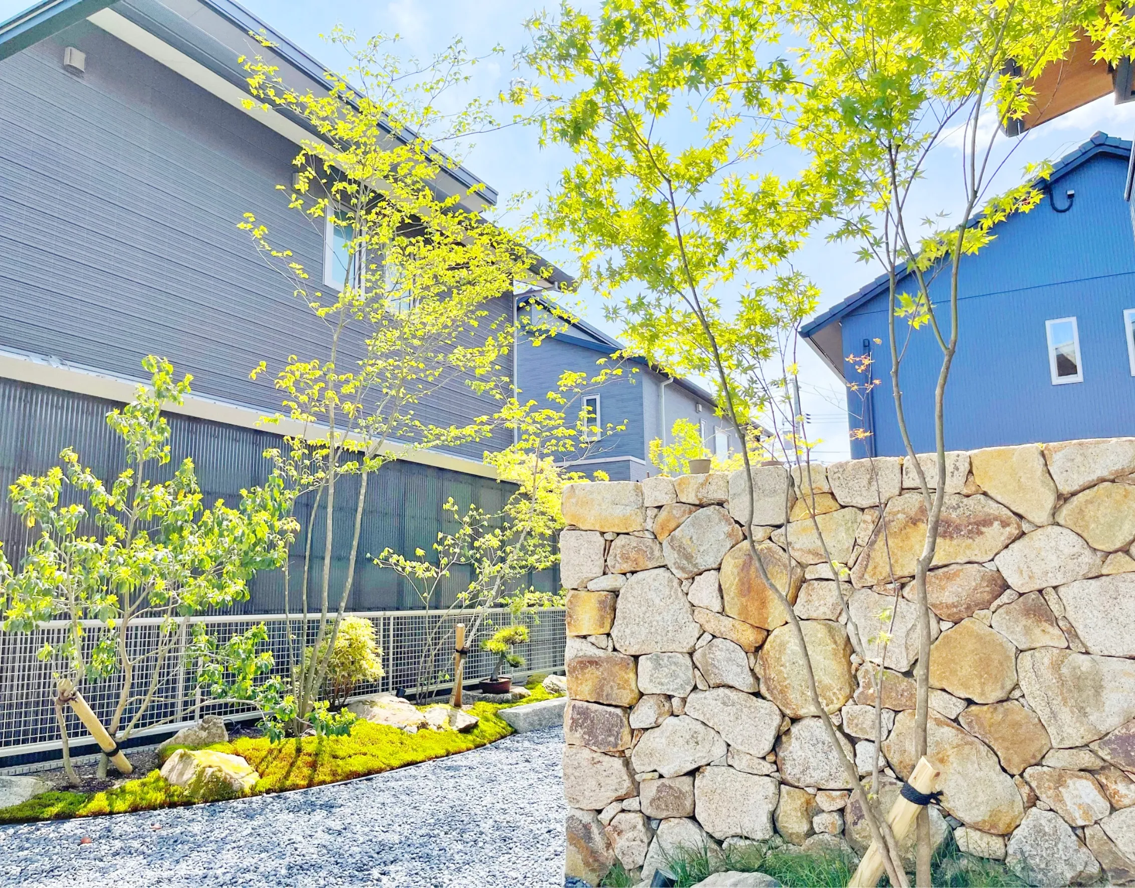 石積みと庭づくり01